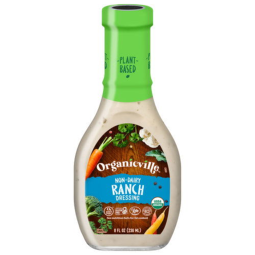 Organicville Dressing, Non-Dairy, Ranch