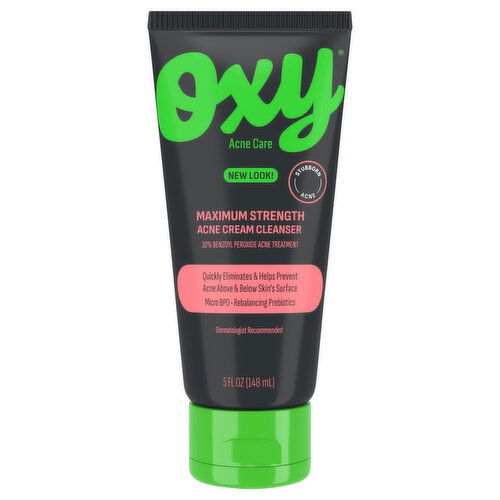 Oxy Acne Cream Cleanser, Maximum Strength