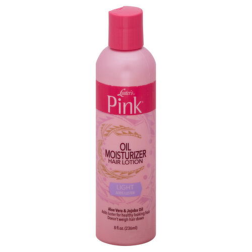 Pink Hair Lotion, Oil Moisturizer, Light