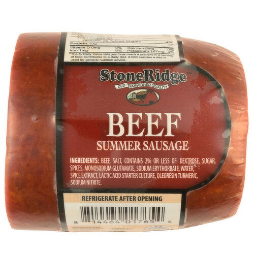 StoneRidge Beef Summer Sausage