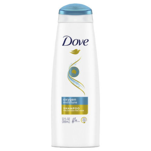 Dove Shampoo, Oxygen Moisture