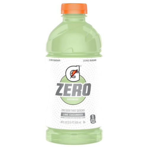 Gatorade Zero Thirst Quencher, Zero Sugar, Lime Cucumber