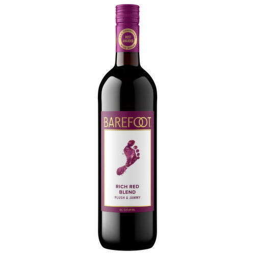 Barefoot Cellars Rich Red Blend Red Wine 750ml