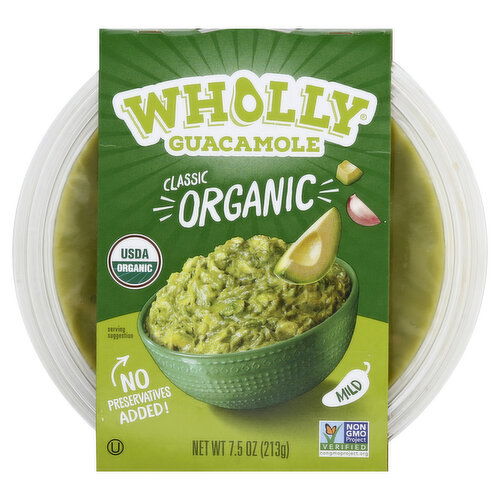 Wholly Guacamole, Organic, Mild