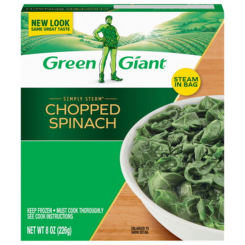 Green Giant Spinach, Chopped, No Sauce
