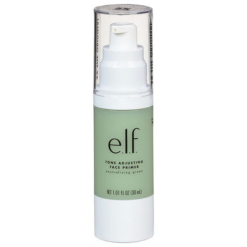 e.l.f. Face Primer, Tone Adjusting, Neutralizing Green