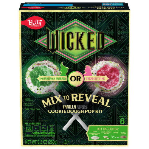 Wicked Cookie Dough Pop Kit, Vanilla