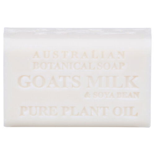 Australian Botanical Soap Soap, Goats Milk with Soya Bean Oil