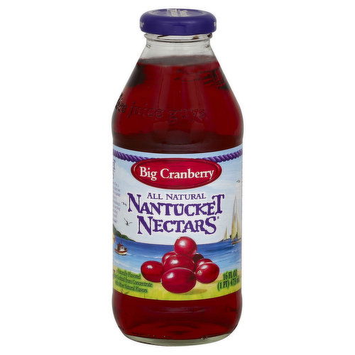 Nantucket Nectars Juice Cocktail, Big Cranberry