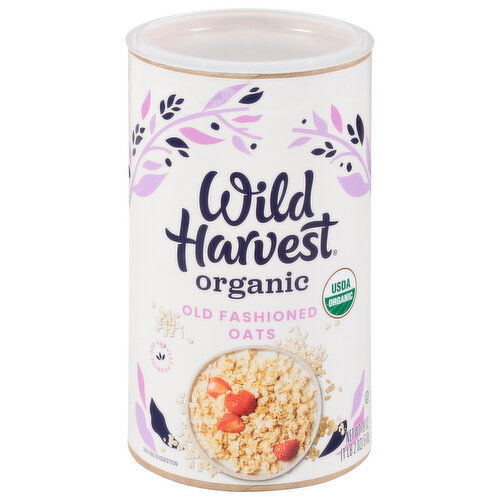 Wild Harvest Oats, Organic, Old Fashioned