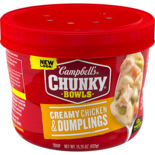 Campbell's® Chunky® Creamy Chicken and Dumplings Soup