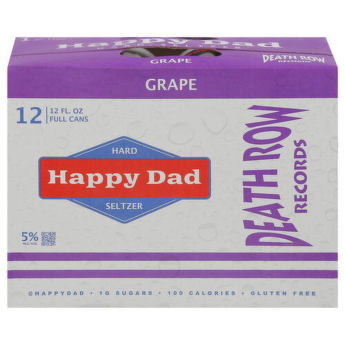 Happy Dad Hard Seltzer, Death Row Records, Grape