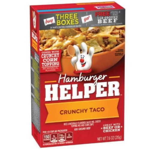 Hamburger Helper Crunchy Taco