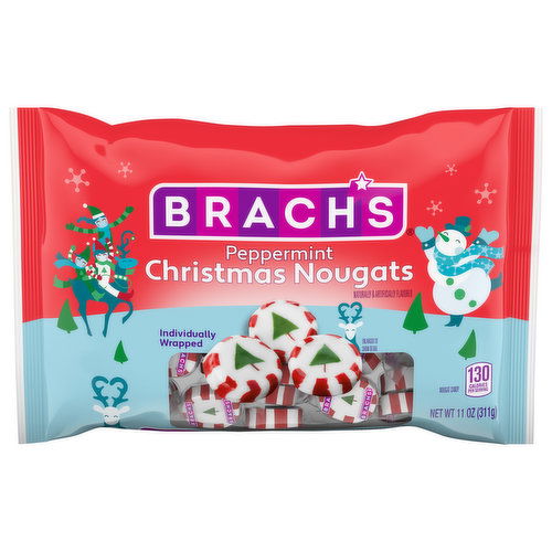 Brach's Christmas Nougats, Peppermint