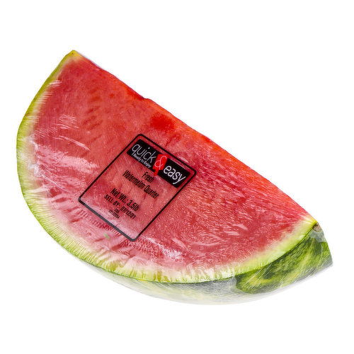 Quick & Easy Seedless Watermelon Quarter, 1/4 Cut