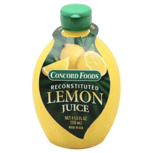 Concord Foods Lemon Juice, Reconstituted