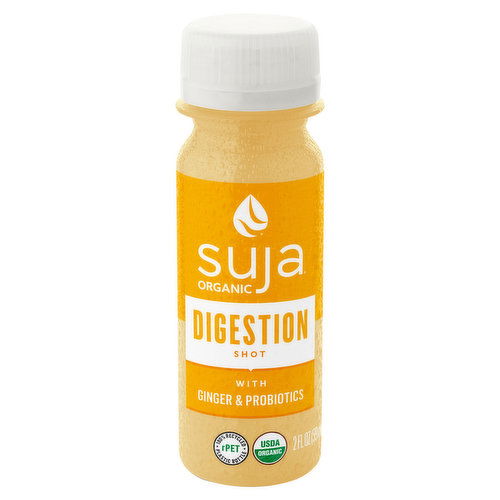 Suja Organic Digestion Shot with Ginger & Probiotics