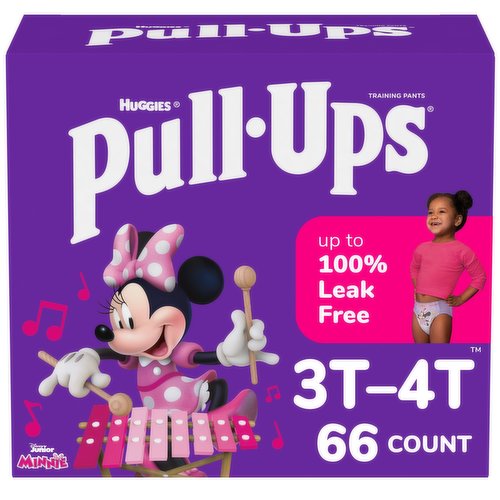 Pull-Ups Training Pants, Disney Junior Minnie, 3T-4T (32-40 lbs)