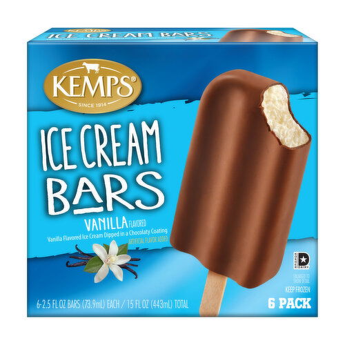 Kemps Ice Cream Bar, Vanilla