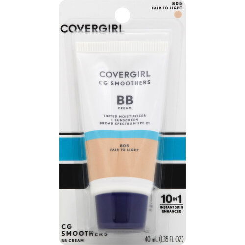 CoverGirl CG Smoothers BB Cream, Fair to Light 805