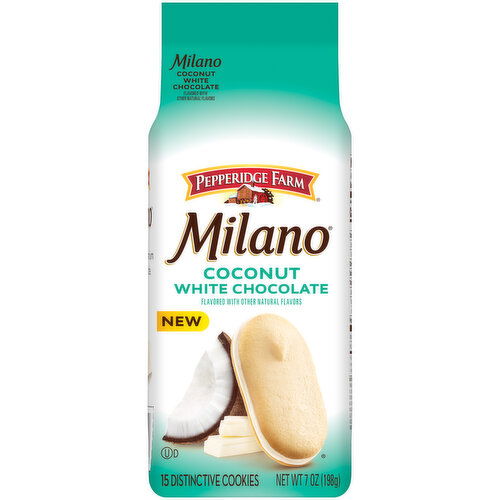 Pepperidge Farm® Milano® White Chocolate Coconut Flavored Cookies