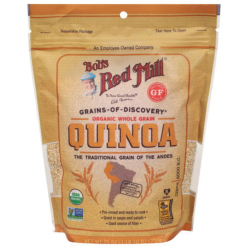 Bob's Red Mill Quinoa, Organic, Whole Grain