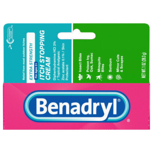Benadryl Extra Strength Itch Stopping Cream
