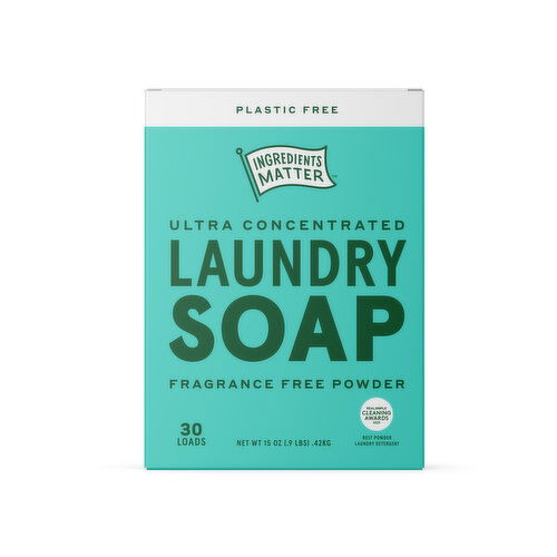 Ingredients Matter Ultra-Concentrated Laundry Soap, Fragrance Free