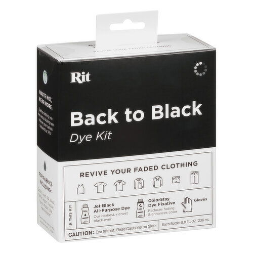 Rit Dye Kit, Back to Black