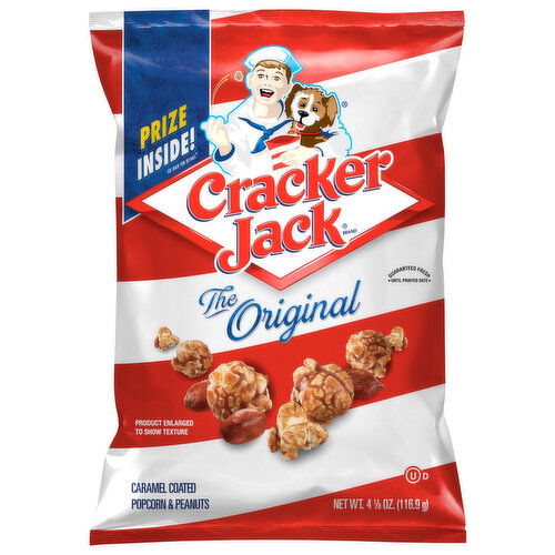 Cracker Jack Caramel Coated The Original Popcorn & Peanuts