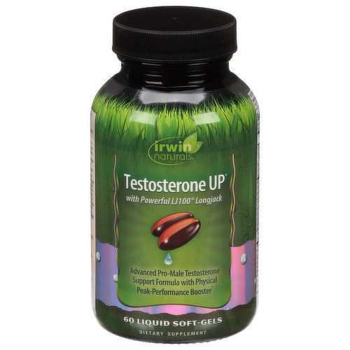 Irwin Naturals Testosterone UP, Liquid Soft-Gels