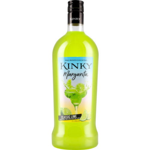 Kinky Pre-Mixed Cocktails, Margarita, Classic Lime
