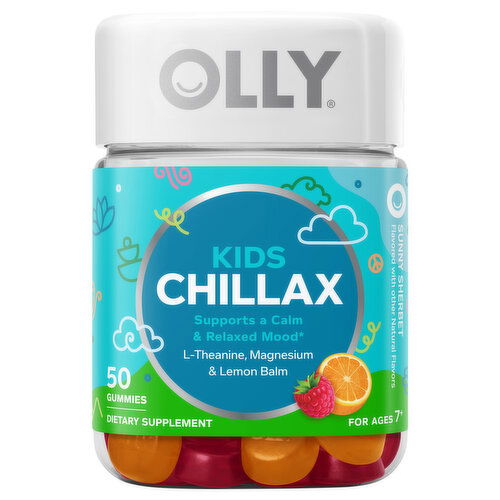 Olly Kids Gummies Sunny Sherbet Chillax