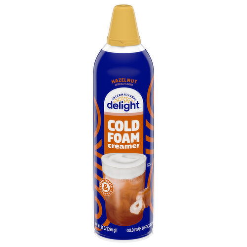 International Delight Creamer, Hazelnut, Cold Foam