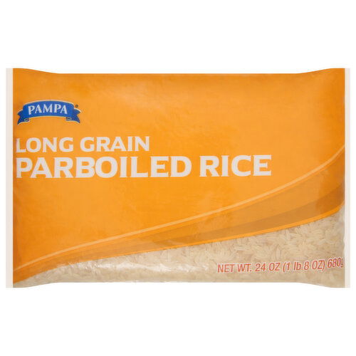Pampa Parboiled Rice, Long Grain