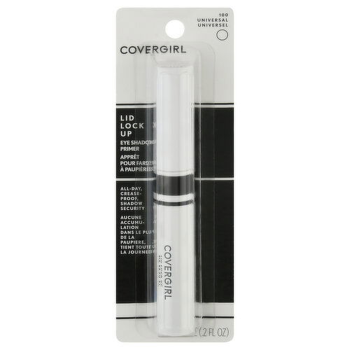 CoverGirl Eye Shadow, Lid Lock Up, Primer, 100 Universal