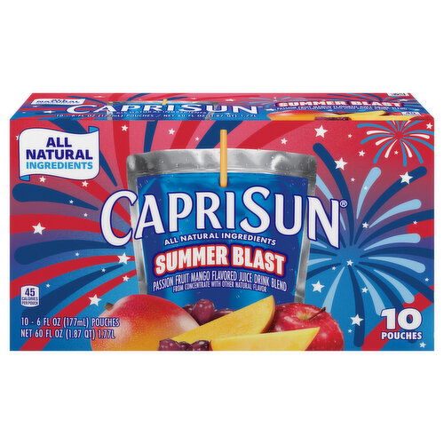 Capri Sun Summer Blast Juice Drink Blend