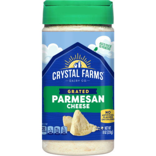 Crystal Farms Grated Parmesan Cheese
