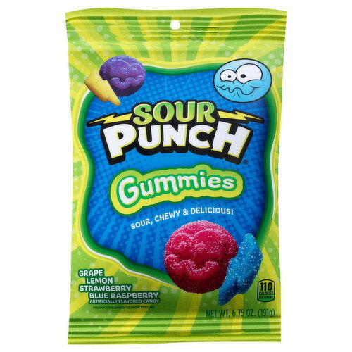 Sour Punch Gummies, Assorted