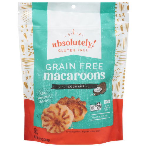 Absolutely! Gluten Free Macaroons, Coconut, Grain Free