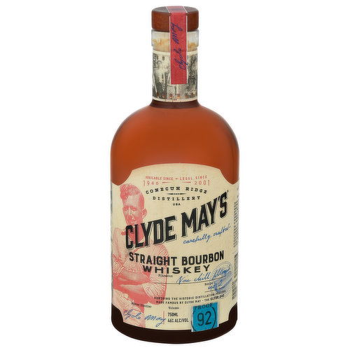Clyde Mays Whiskey, Straight Bourbon