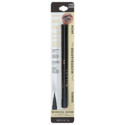 Milani Weekend Brow Eyebrow Tint, Espresso 140