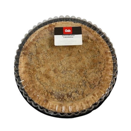 Cub Bakery 9" Dutch Apple Pie, Whole