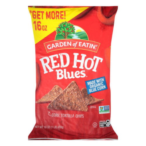 Garden of Eatin' Red Hot Blues Corn Tortilla Chips