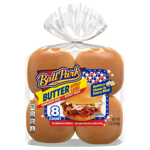 Ball Park Butter Hamburger Buns