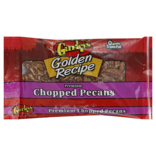 Gurley's Golden Recipe Pecans, Premium, Chopped