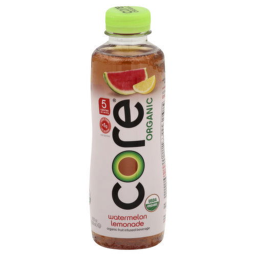 CORE Organic Beverage, Watermelon Lemonade