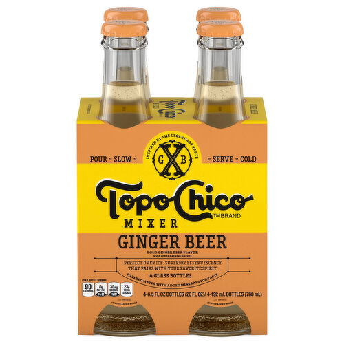 Topo Chico Mixer, Ginger Beer