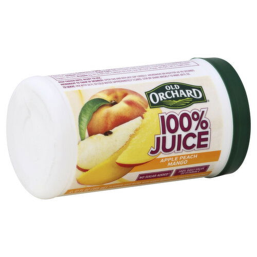 Old Orchard 100% Juice, Apple Peach Mango