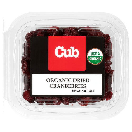 Cub Organic Dried Cranberries